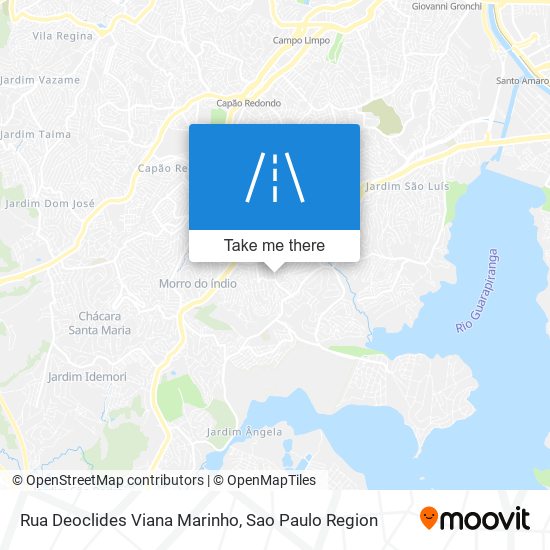 Rua Deoclides Viana Marinho map