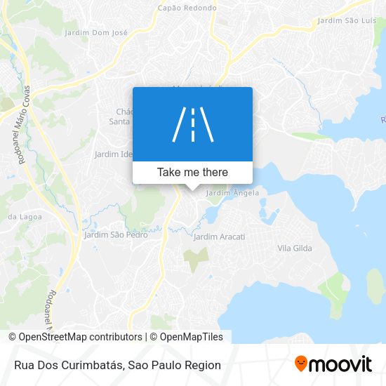 Rua Dos Curimbatás map