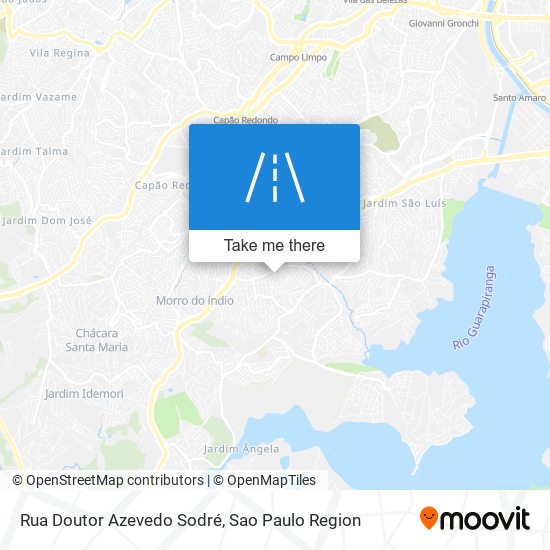 Rua Doutor Azevedo Sodré map