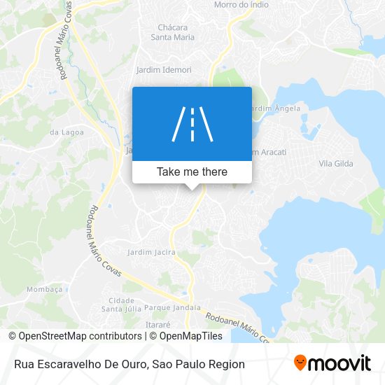 Rua Escaravelho De Ouro map