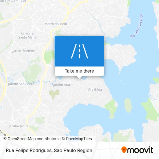 Rua Felipe Rodrigues map