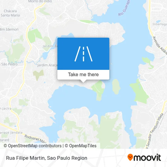 Rua Filipe Martin map