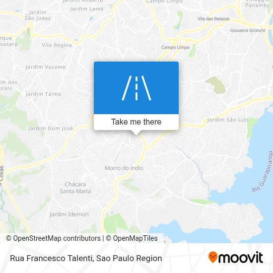 Rua Francesco Talenti map