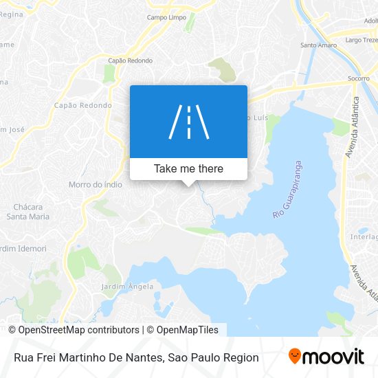 Rua Frei Martinho De Nantes map
