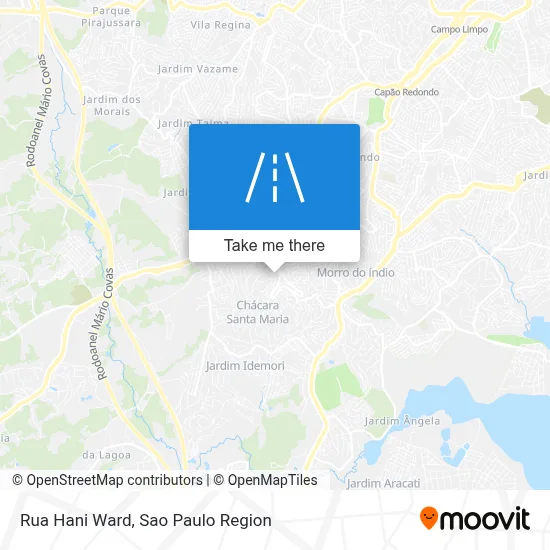 Rua Hani Ward map