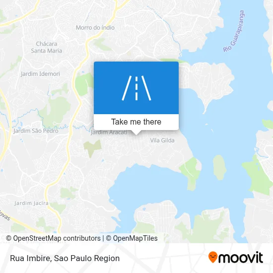 Rua Imbire map