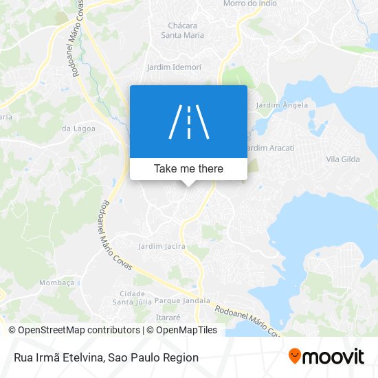 Rua Irmã Etelvina map