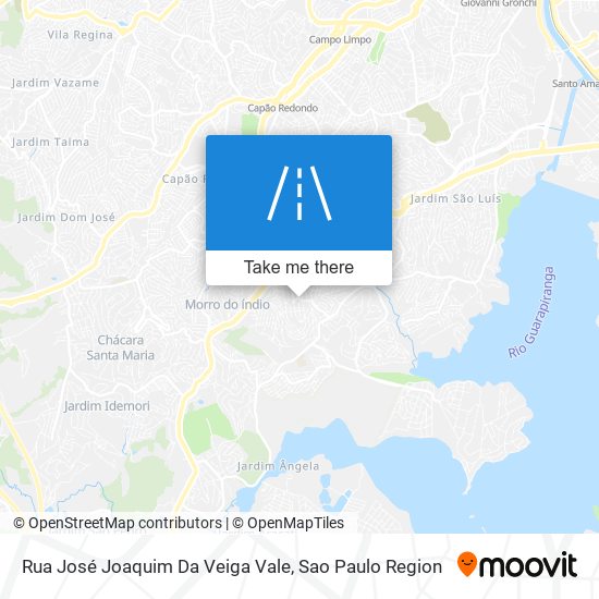 Mapa Rua José Joaquim Da Veiga Vale