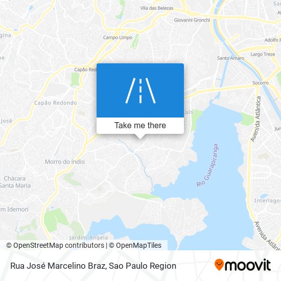 Rua José Marcelino Braz map