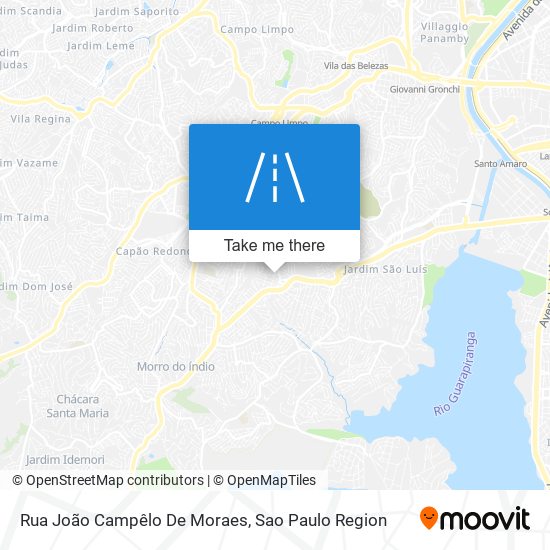 Rua João Campêlo De Moraes map