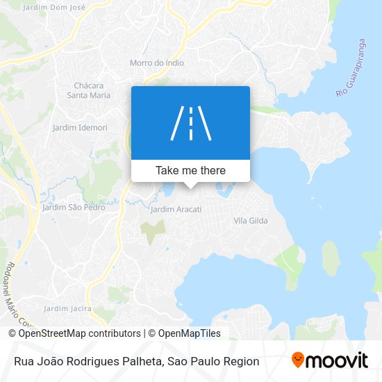 Rua João Rodrigues Palheta map