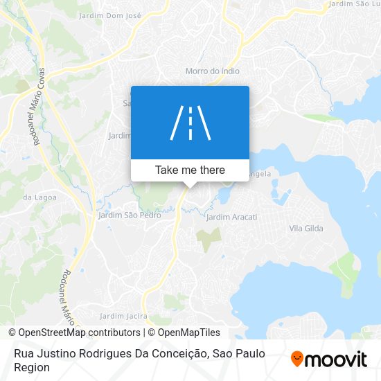 Rua Justino Rodrigues Da Conceição map