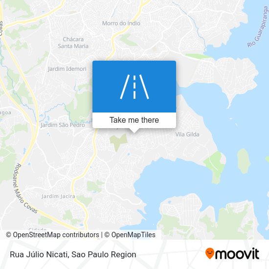Rua Júlio Nicati map