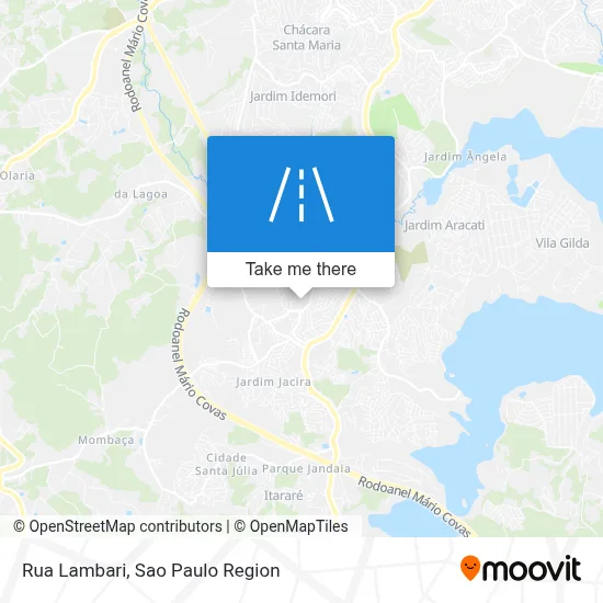 Rua Lambari map