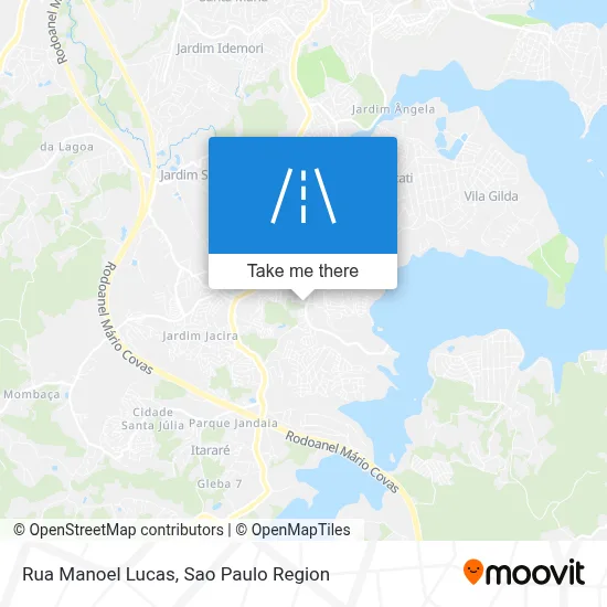 Rua Manoel Lucas map