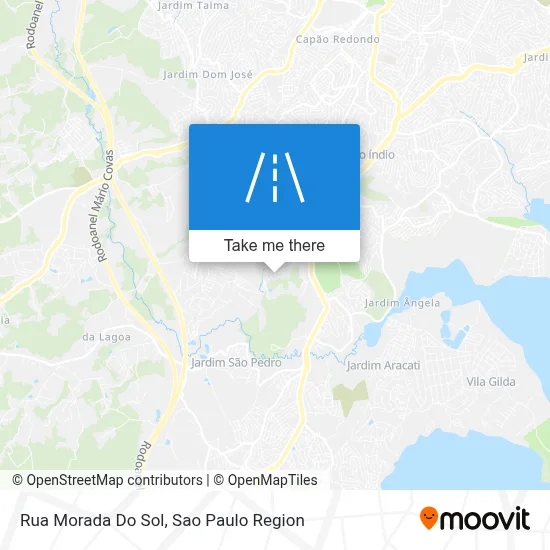 Rua Morada Do Sol map