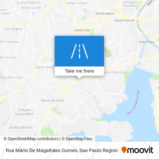 Rua Mário De Magalhães Gomes map
