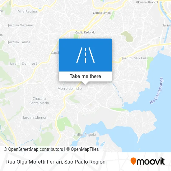 Rua Olga Moretti Ferrari map