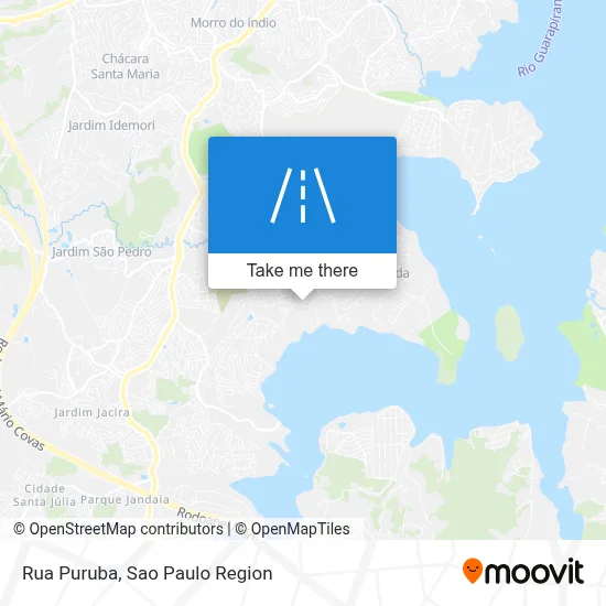 Rua Puruba map