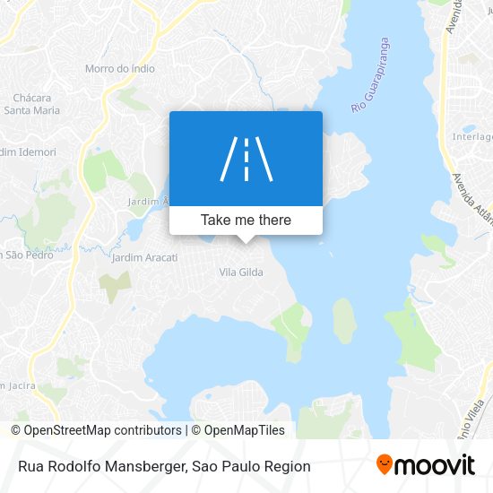 Rua Rodolfo Mansberger map