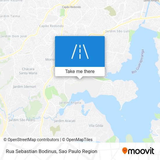 Rua Sebastian Bodinus map