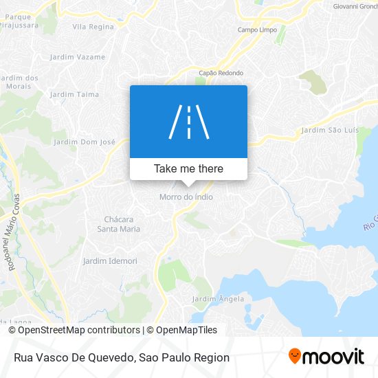 Rua Vasco De Quevedo map