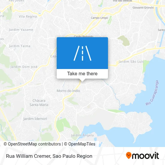 Rua William Cremer map