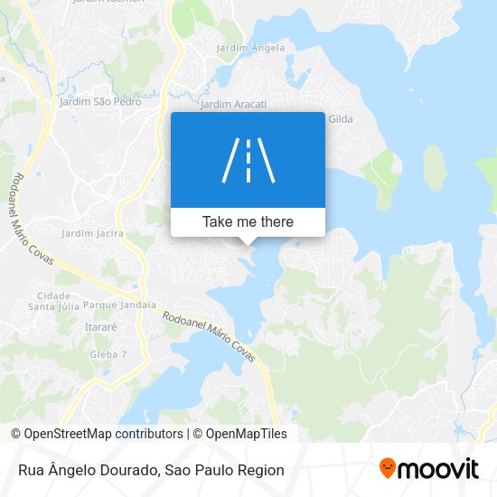 Rua Ângelo Dourado map