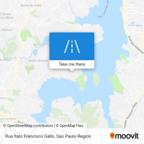 Rua Ítalo Francisco Gallo map