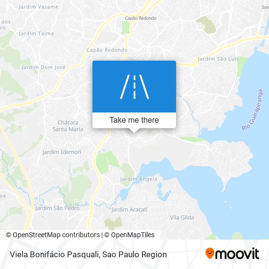 Viela Bonifácio Pasquali map