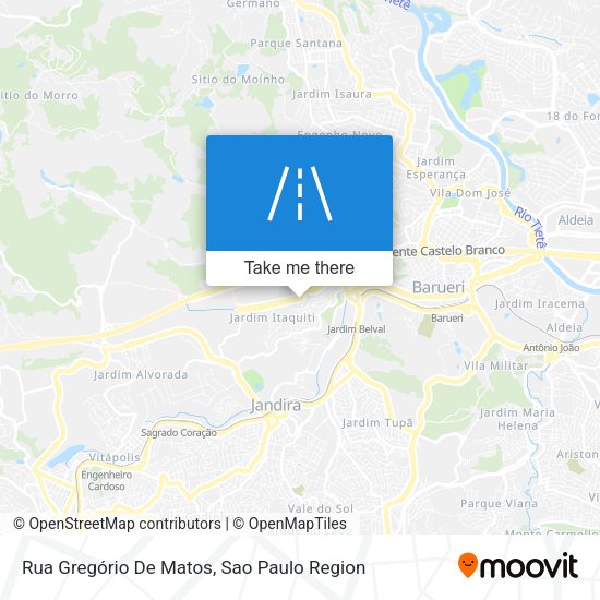Rua Gregório De Matos map