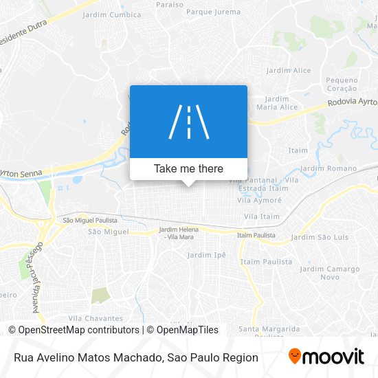Rua Avelino Matos Machado map