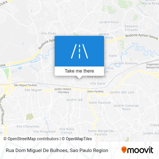 Rua Dom Miguel De Bulhoes map