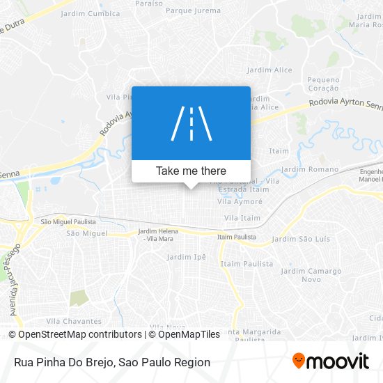 Rua Pinha Do Brejo map