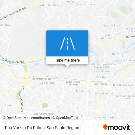 Rua Várzea Da Palma map