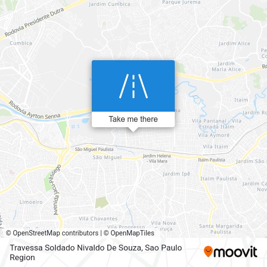 Travessa Soldado Nivaldo De Souza map