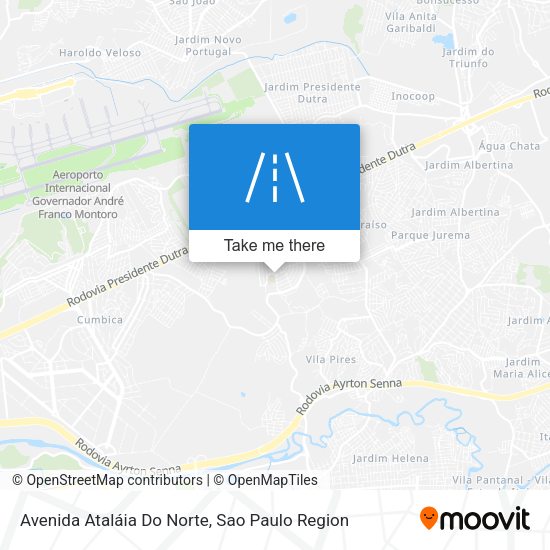 Avenida Ataláia Do Norte map