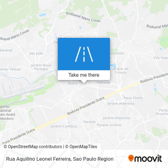 Rua Aquilino Leonel Ferreira map