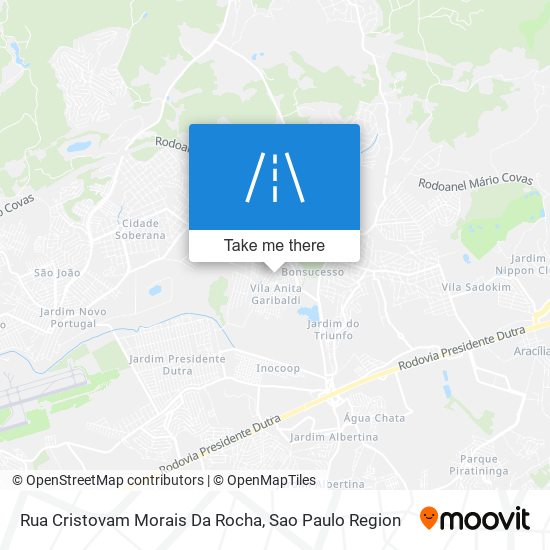 Rua Cristovam Morais Da Rocha map