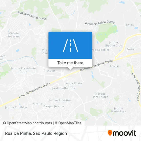 Rua Da Pinha map
