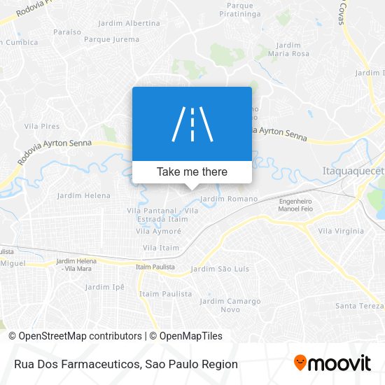 Rua Dos Farmaceuticos map