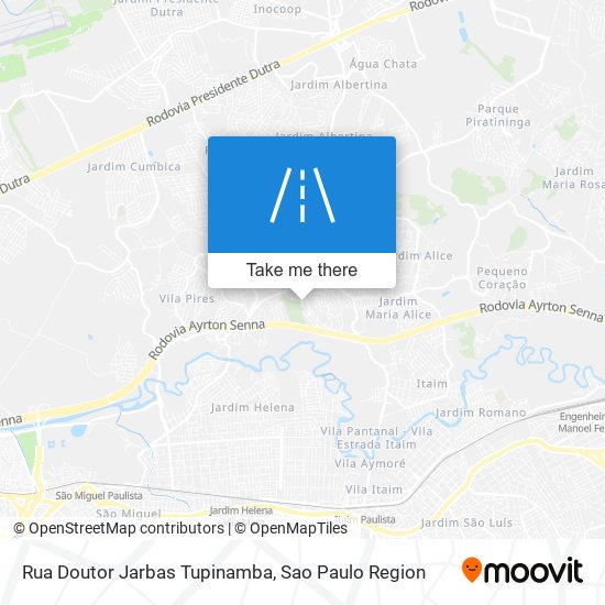 Rua Doutor Jarbas Tupinamba map