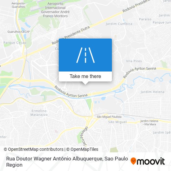 Rua Doutor Wagner Antônio Albuquerque map