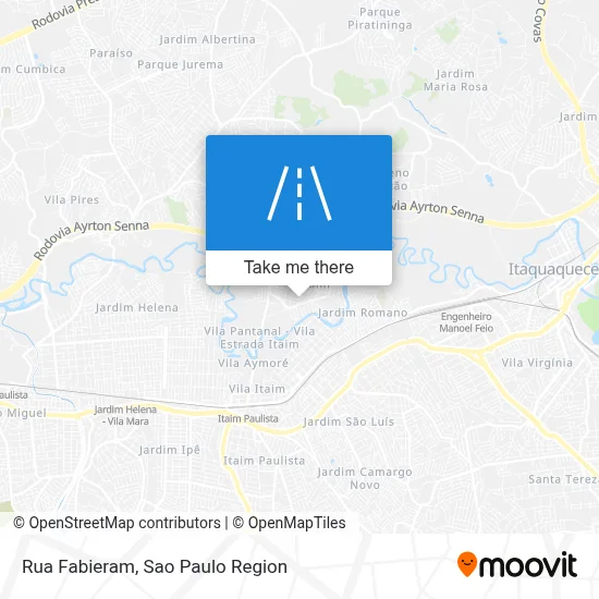 Rua Fabieram map