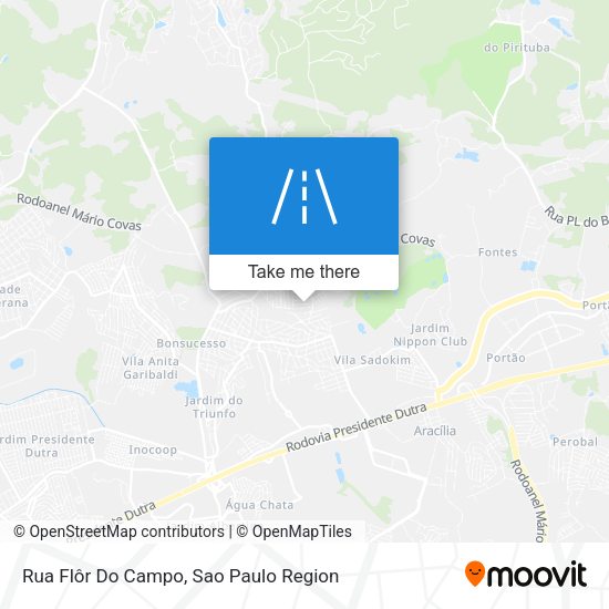 Rua Flôr Do Campo map