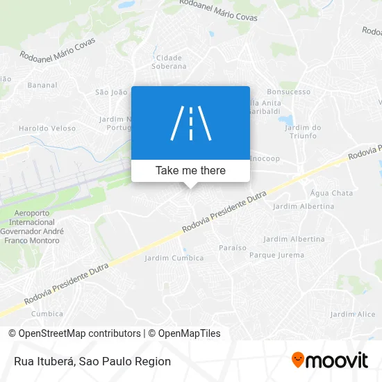 Rua Ituberá map