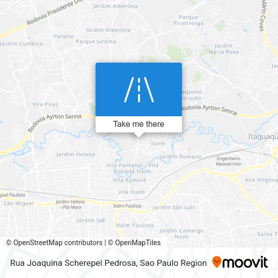 Rua Joaquina Scherepel Pedrosa map