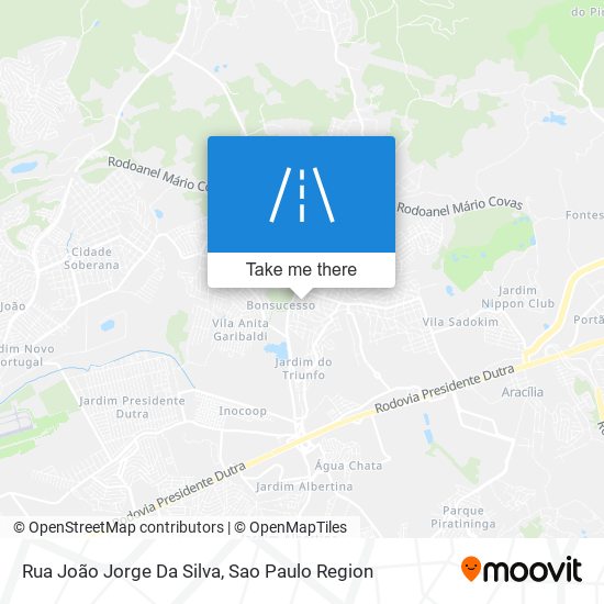 Mapa Rua João Jorge Da Silva