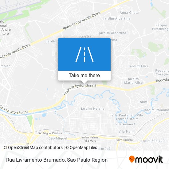 Mapa Rua Livramento Brumado