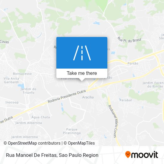 Rua Manoel De Freitas map
